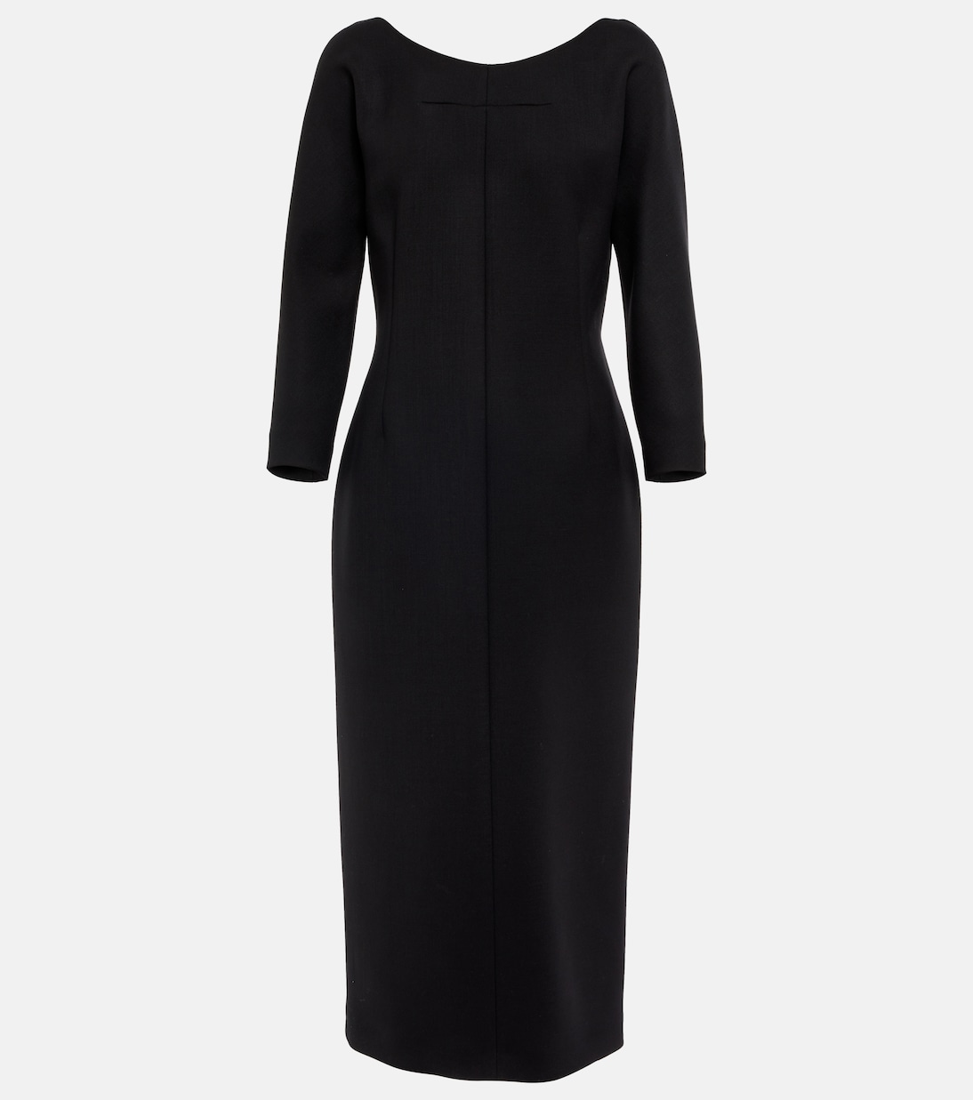 Tulip wool-blend midi dress | The Row