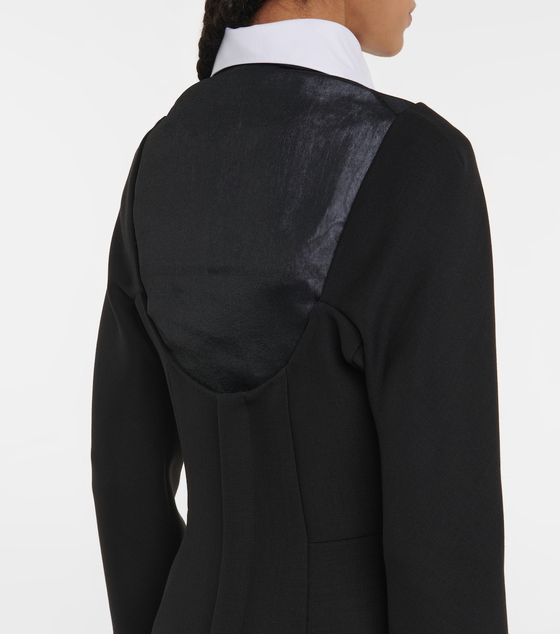 Tulip wool-blend midi dress | The Row