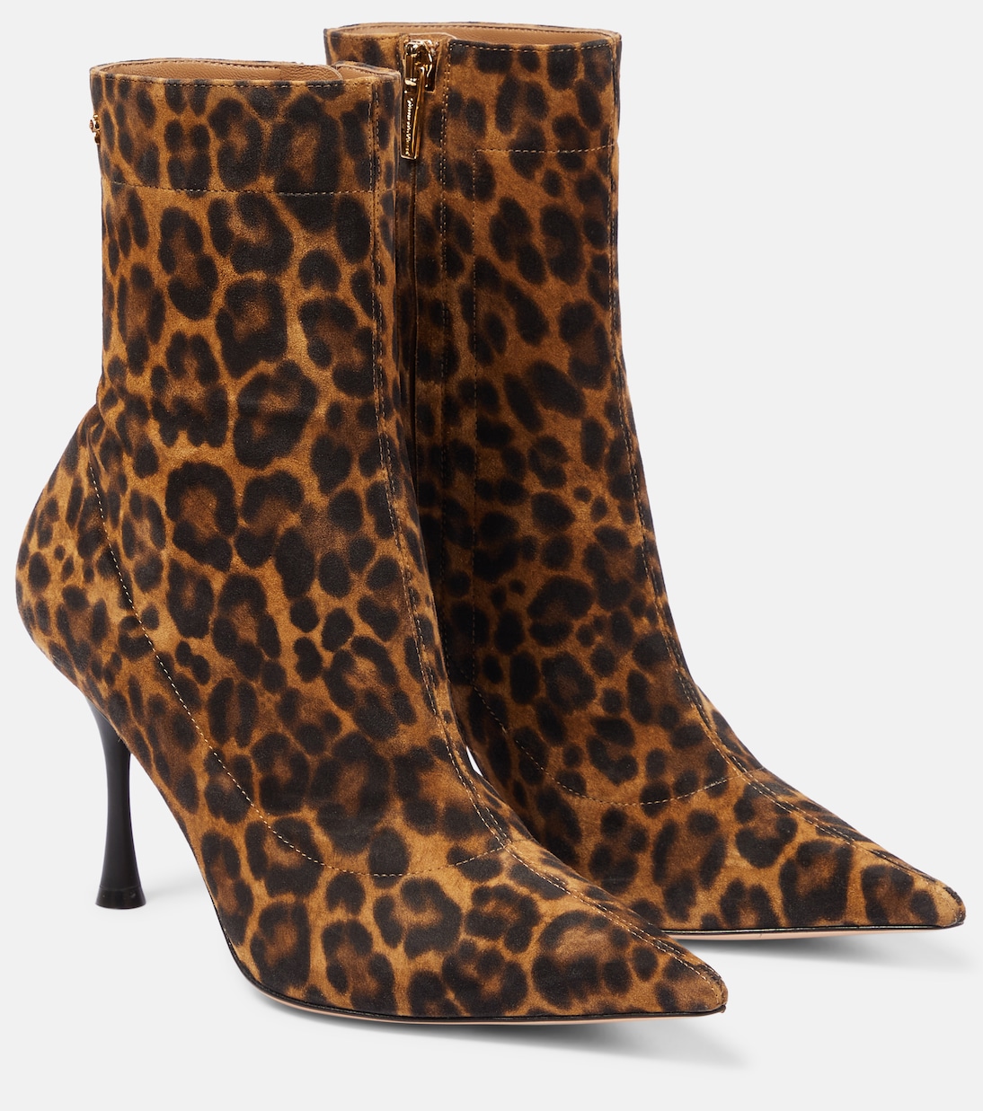Dasha animal-print leather ankle boots | Gianvito Rossi