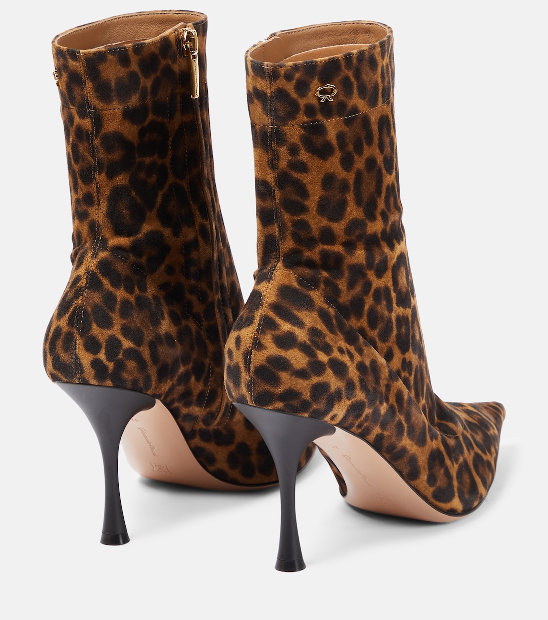 Dasha animal-print leather ankle boots | Gianvito Rossi