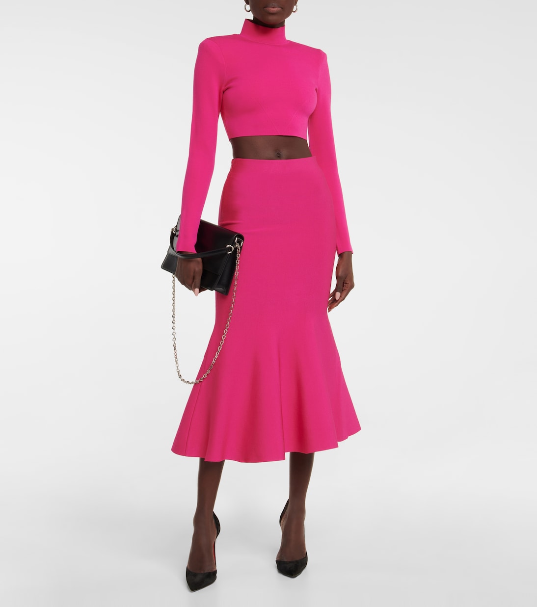 Falda midi acampanada | Roland Mouret