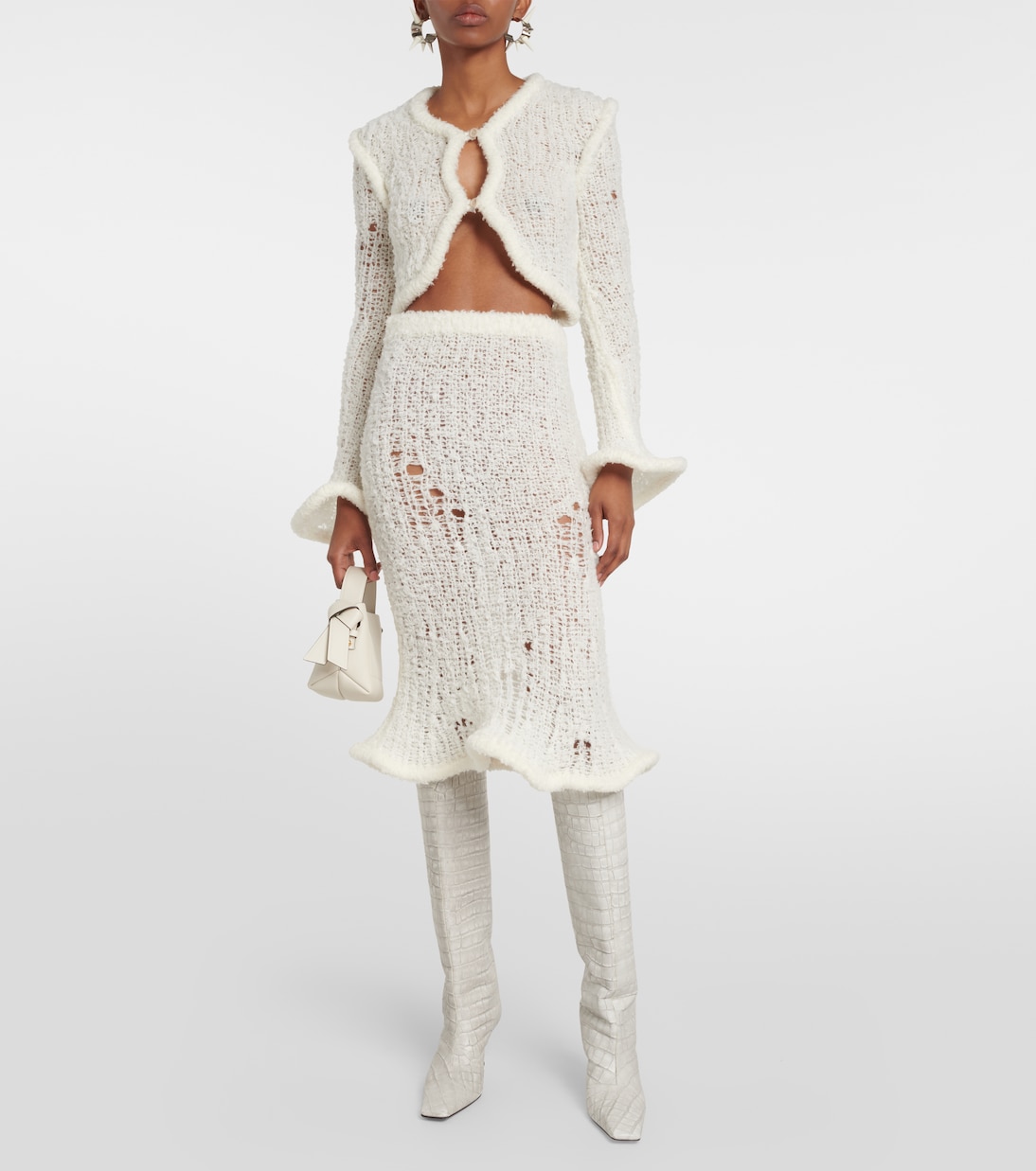 Wool-blend cardigan | Acne Studios