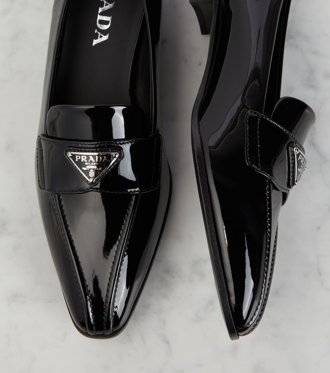 Mocassini in vernice | Prada