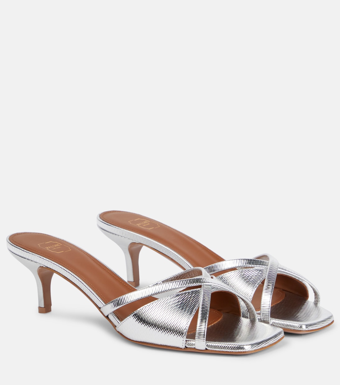 Mules Penn 45 en cuir embossé | Malone Souliers