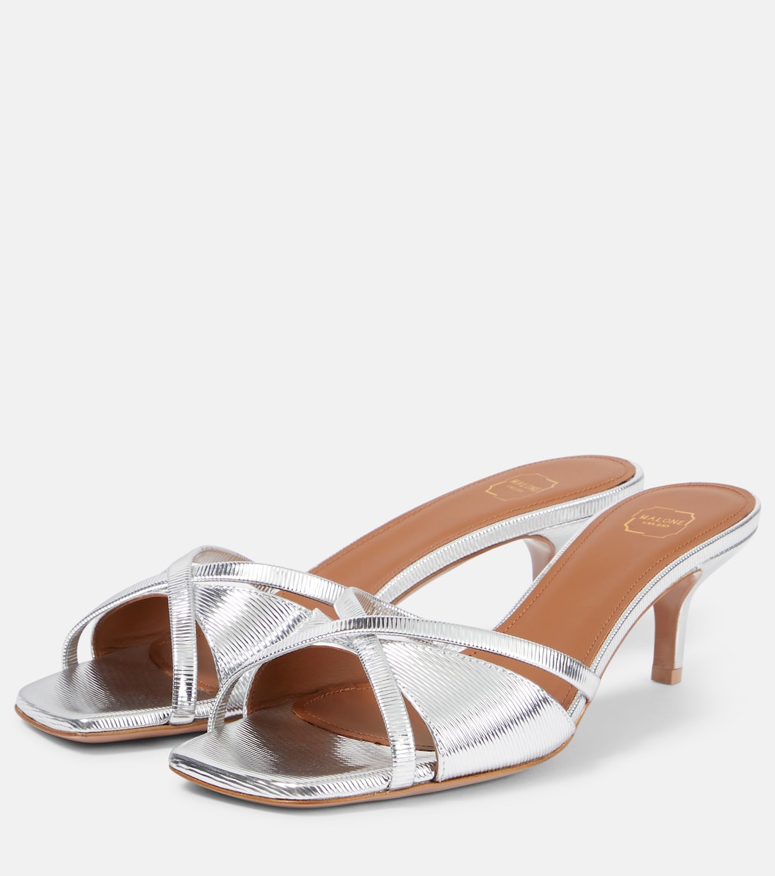 Mules Penn 45 en cuir embossé | Malone Souliers