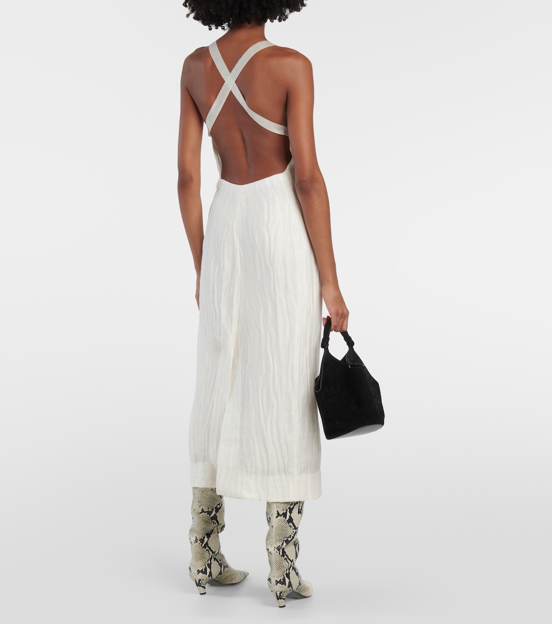 Vestido midi Fabia | Khaite