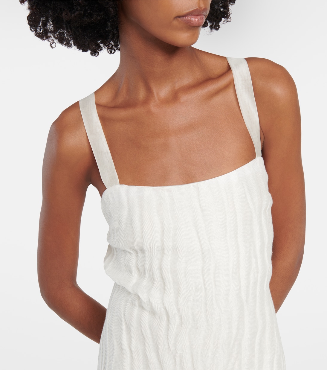 Vestido midi Fabia | Khaite
