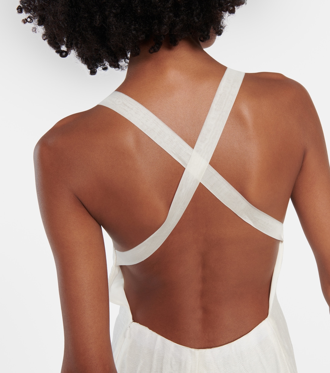 Vestido midi Fabia | Khaite