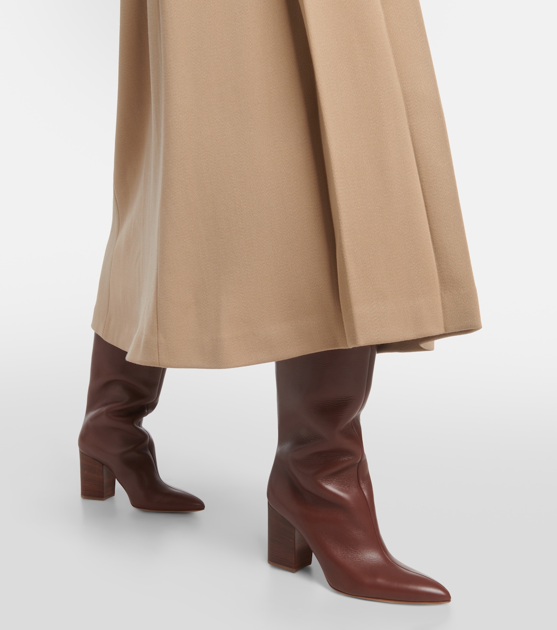 Botas altas Sascha de piel | Gabriela Hearst