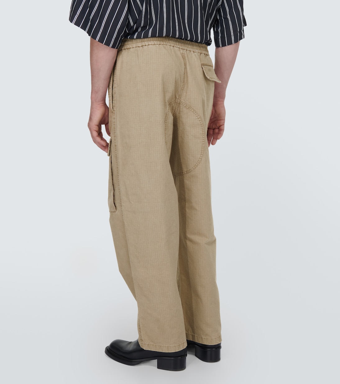Pantaloni cargo in cotone a vita normale | Acne Studios