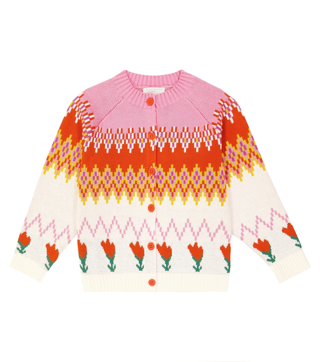 Cardigan en coton et laine | Stella McCartney Kids