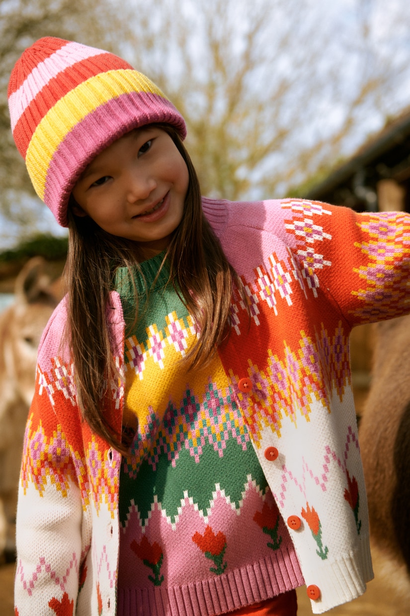 Cardigan en coton et laine | Stella McCartney Kids