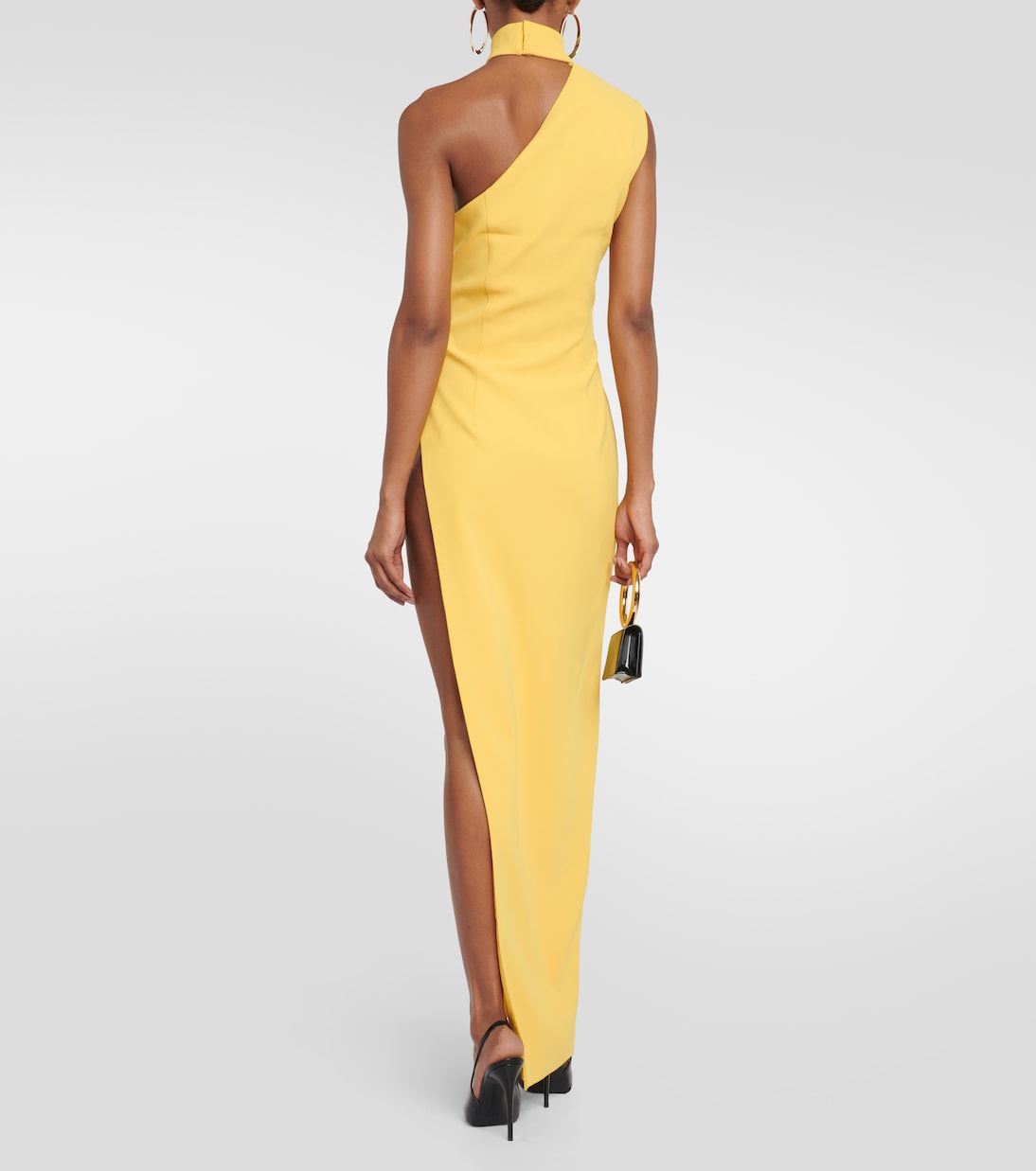 Maxikleid aus Crêpe | Mônot