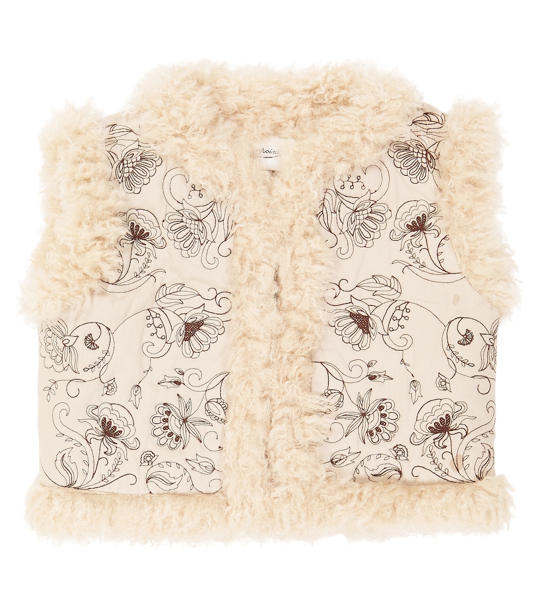 Gilet Tuli con pelliccia sintetica | Bonpoint