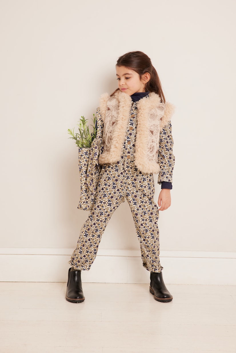 Gilet Tuli con pelliccia sintetica | Bonpoint