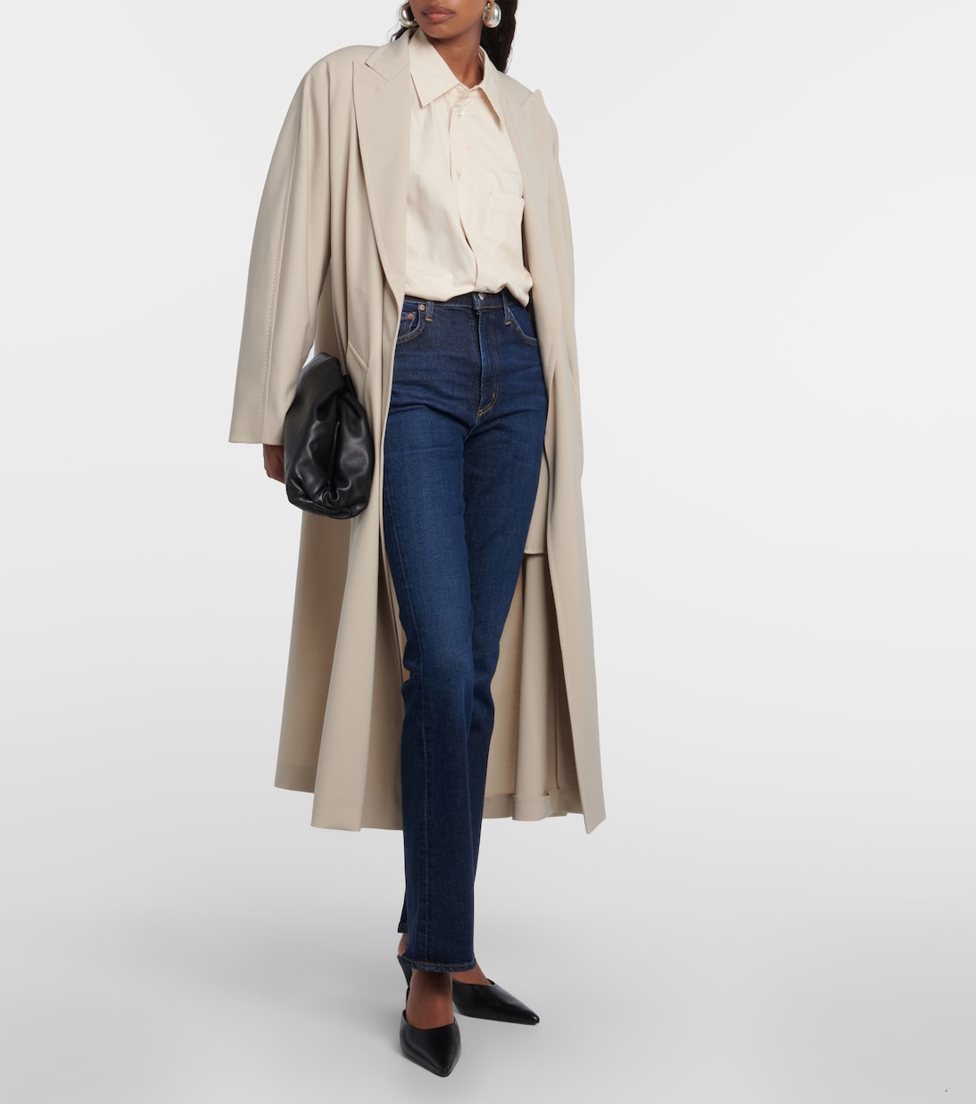 Jeans slim Nico Boot de tiro alto | Agolde