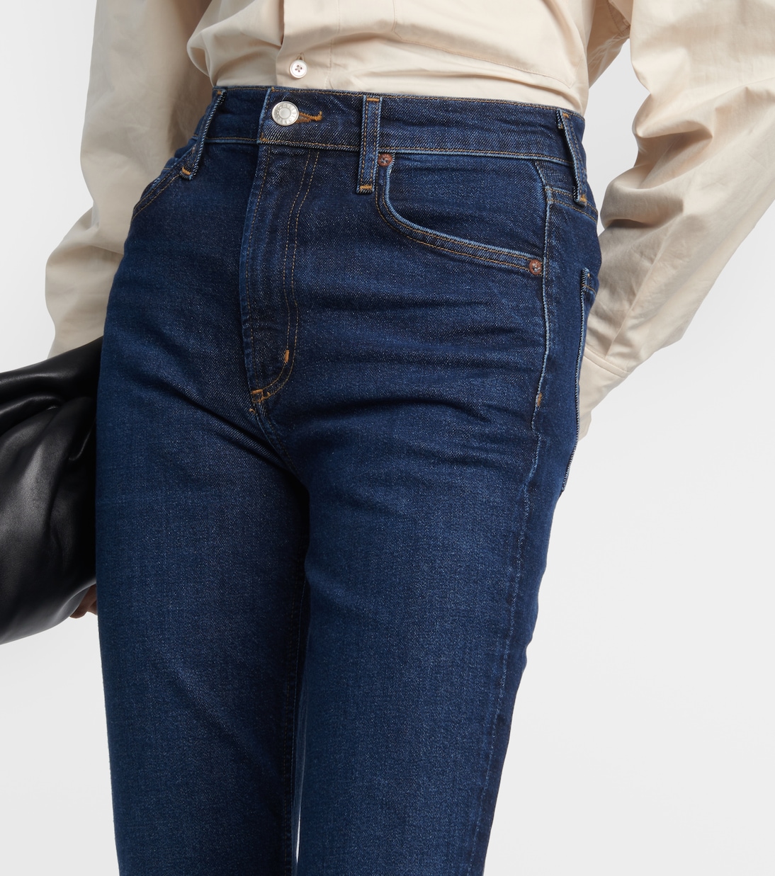 Jeans slim Nico Boot de tiro alto | Agolde