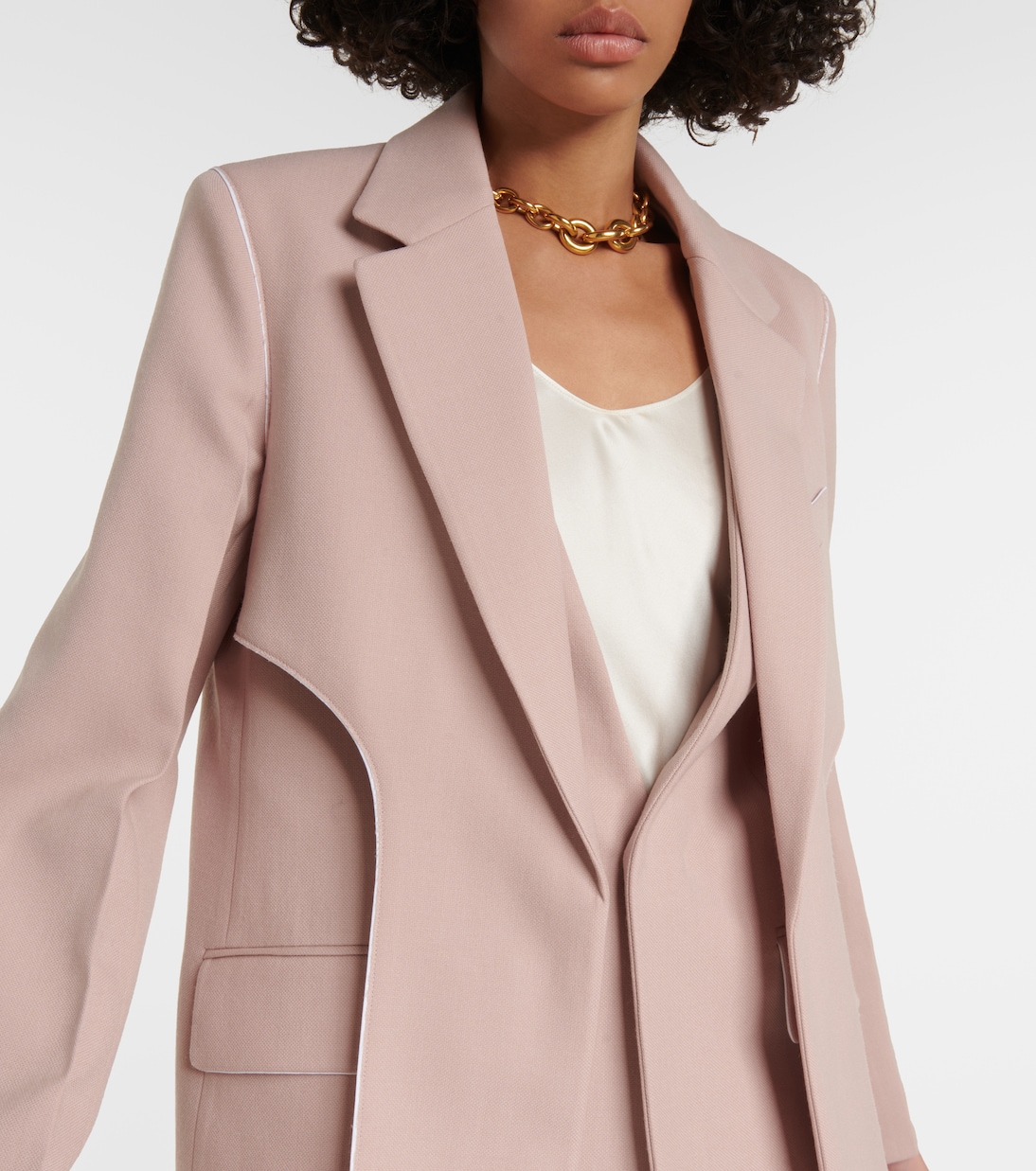 Blazer aus einem Wollgemisch | Victoria Beckham
