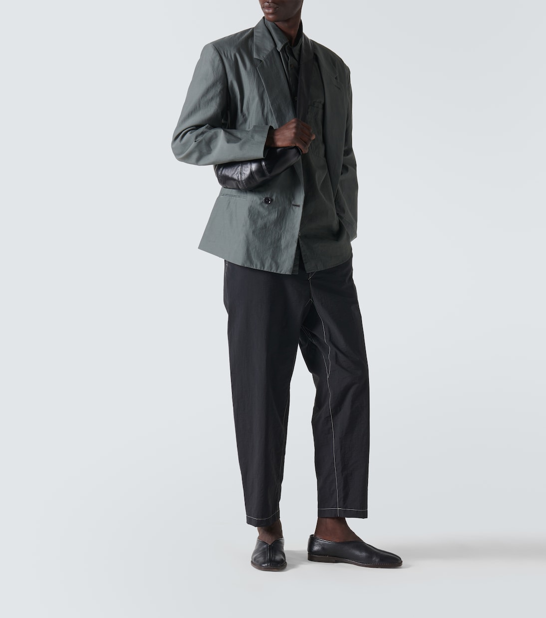 Pantaloni tapered in misto cotone | Lemaire