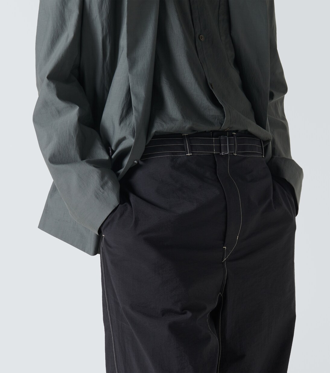 Pantaloni tapered in misto cotone | Lemaire