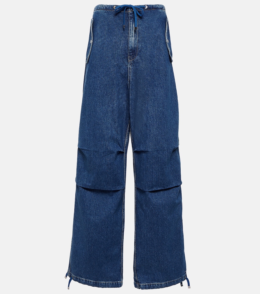 Mid-Rise Wide-Leg Jeans Parachute | Dion Lee