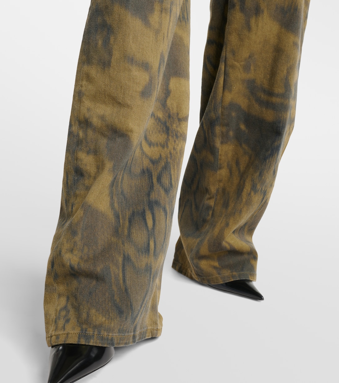 Weite Hose aus Denim | Blumarine