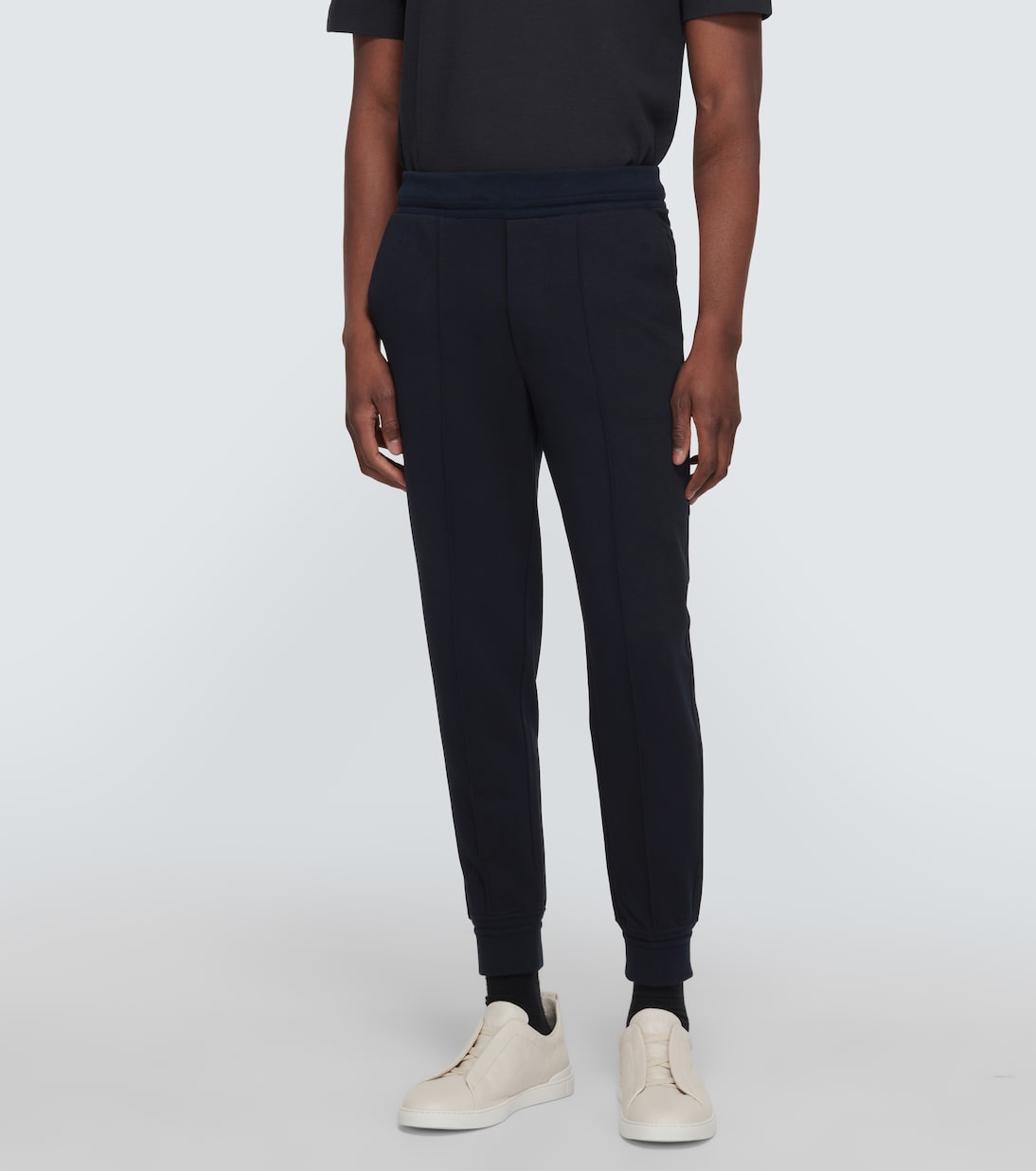 Pantalones deportivos de mezcla de algodón | Zegna
