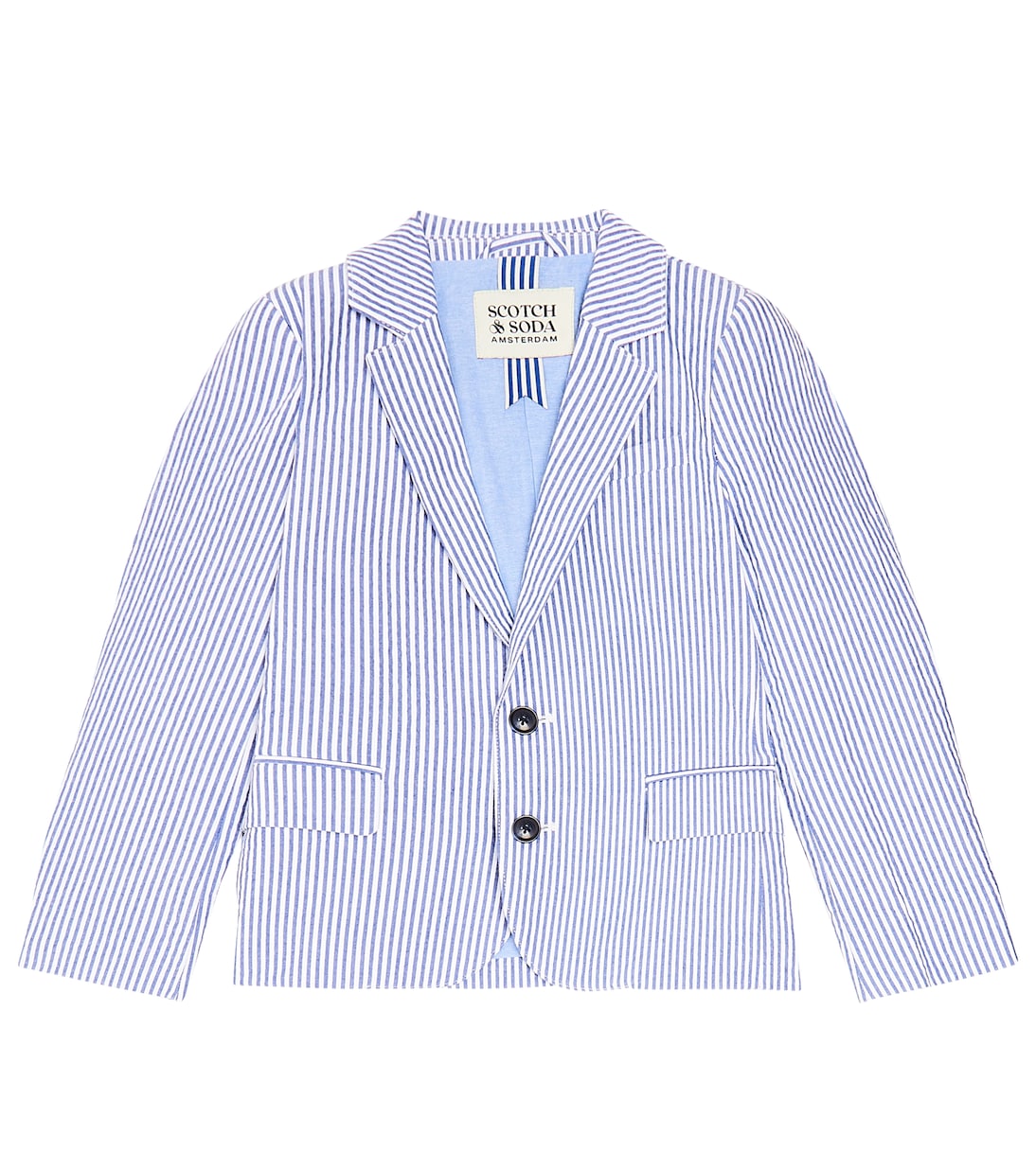 Blazer in cotone a righe | Scotch & Soda Kids
