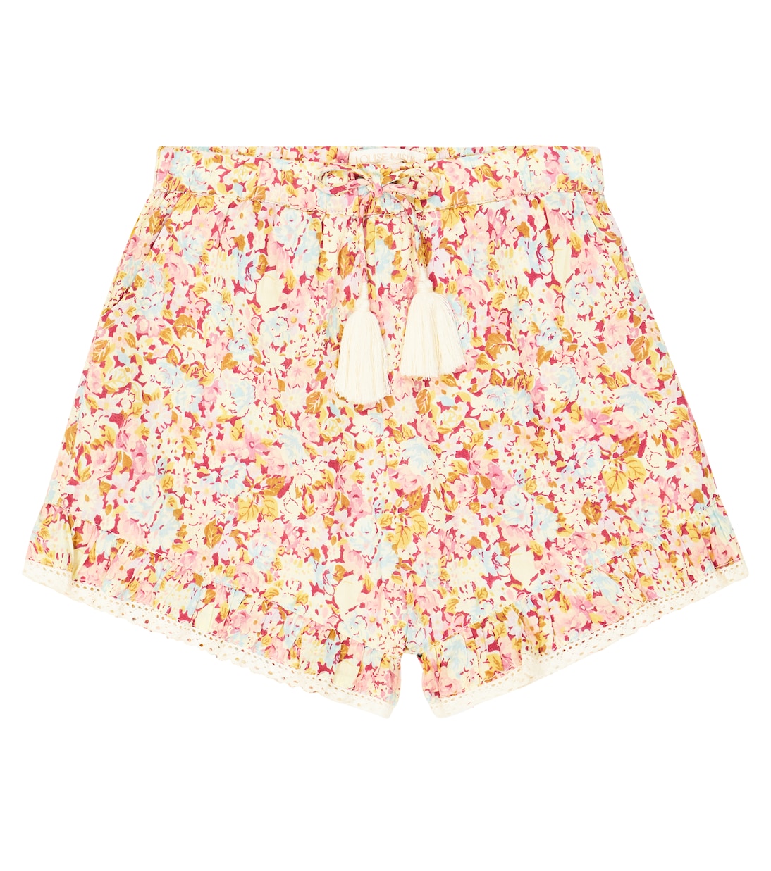 Shorts Vallaloid de algodón floral | Louise Misha