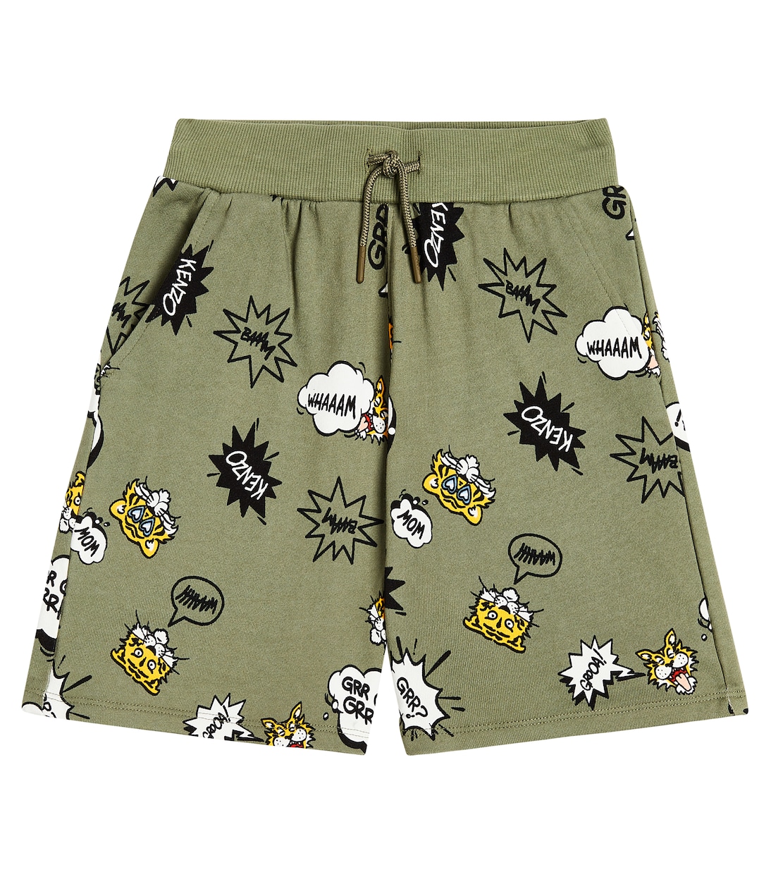 Shorts in jersey di misto cotone | Kenzo Kids