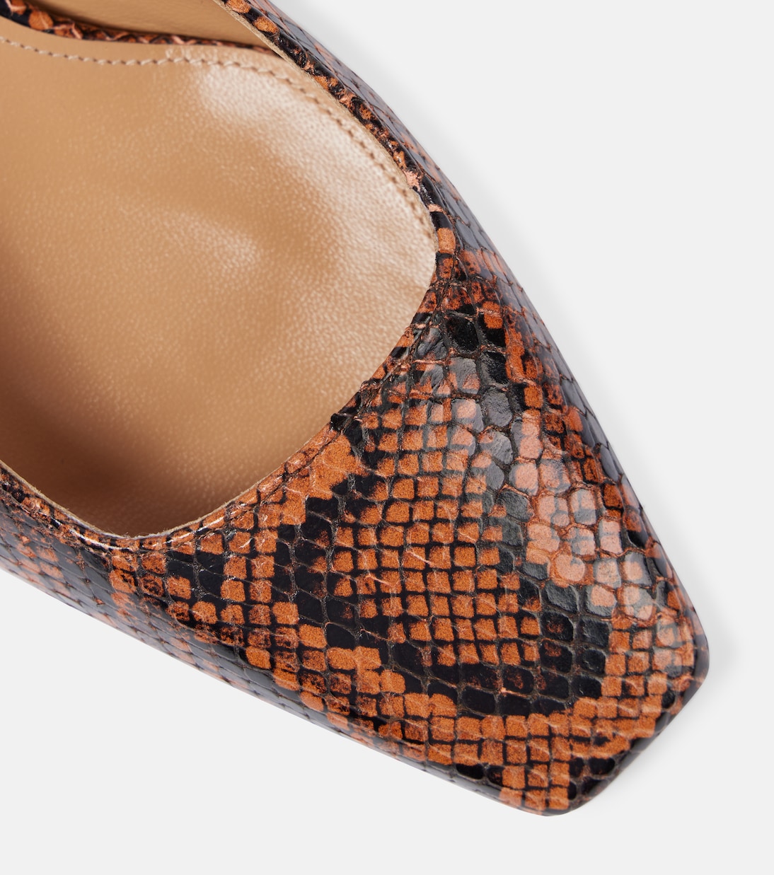 Slingback-Pumps Ginza 35 aus Leder | Aquazzura