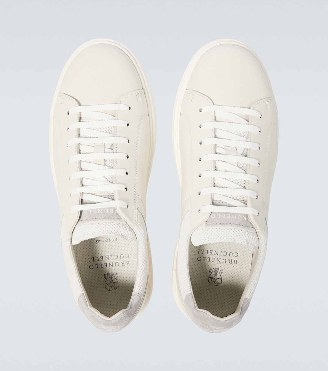 Zapatillas de piel | Brunello Cucinelli
