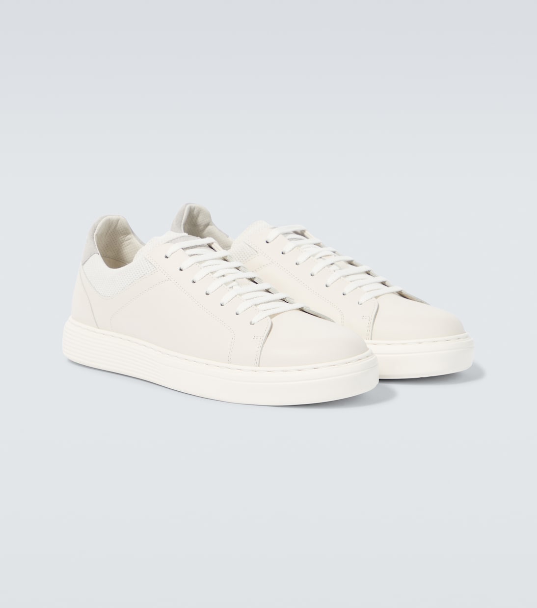 Zapatillas de piel | Brunello Cucinelli