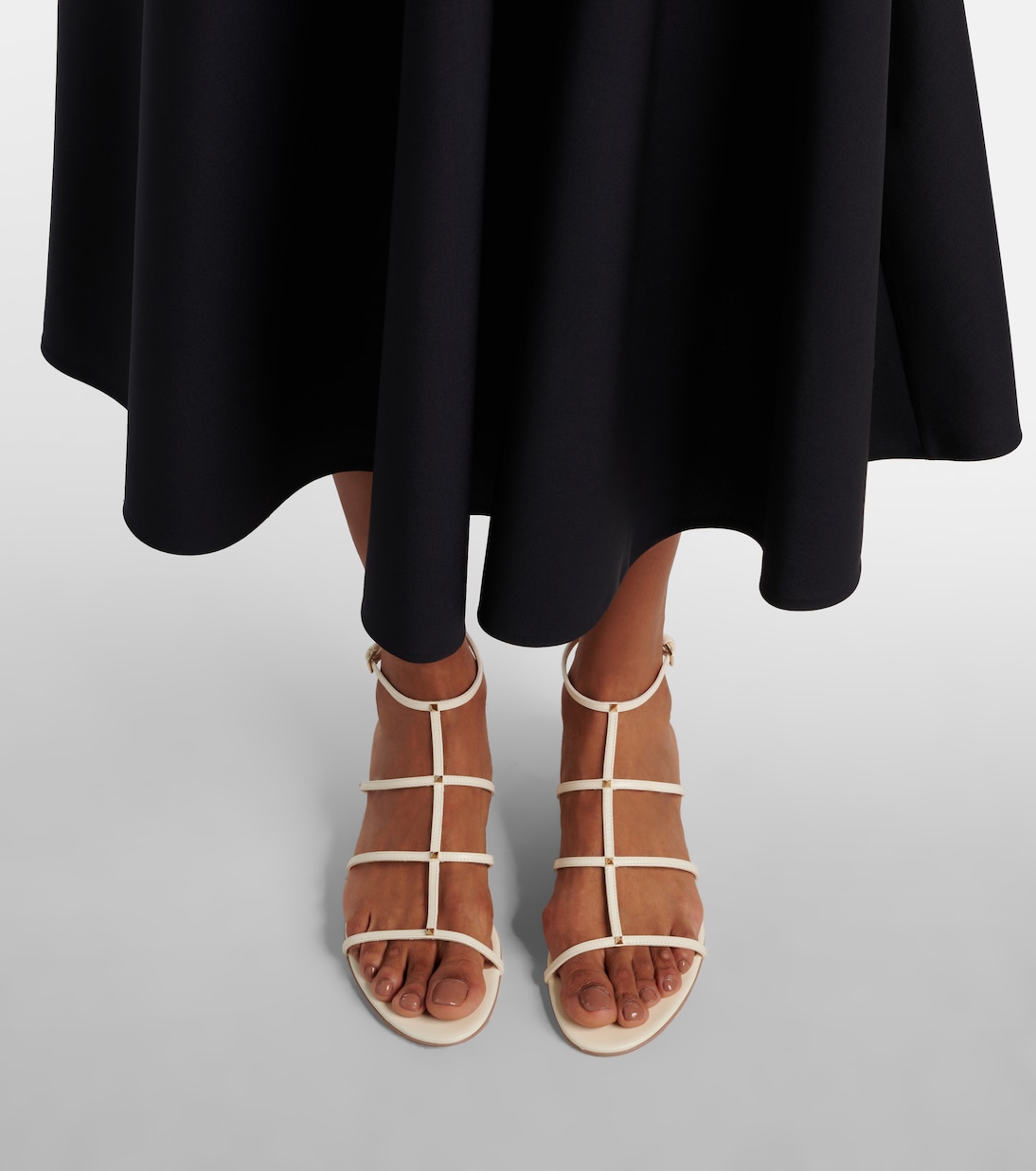Sandales Rockstud Wispy en cuir | Valentino Garavani