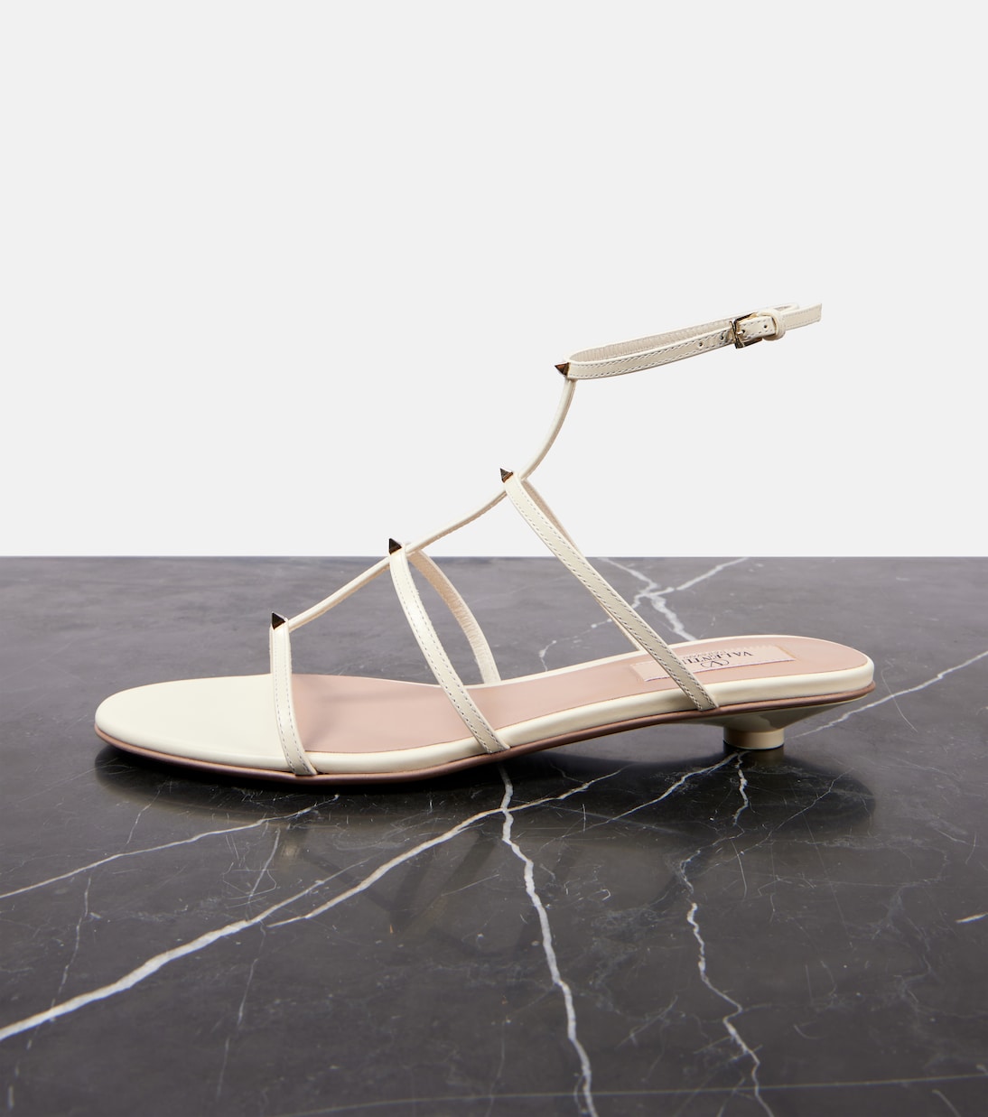 Sandales Rockstud Wispy en cuir | Valentino Garavani