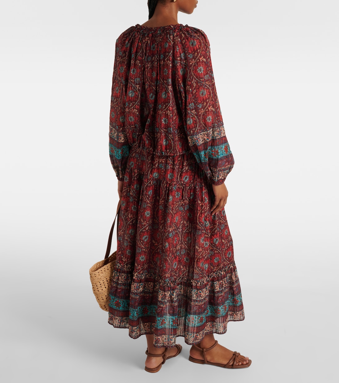 Silva printed cotton-blend blouse | Ulla Johnson