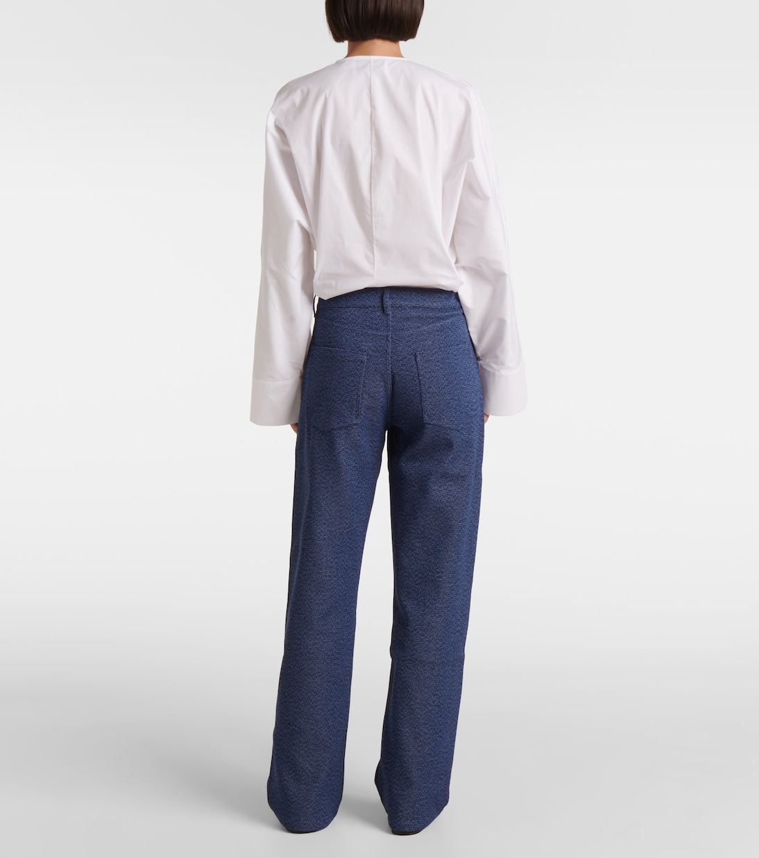 Pantalon droit Axel en coton mélangé | Tove