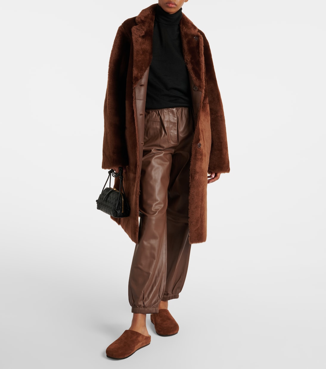 Cappotto reversibile Britanny in shearling | Joseph