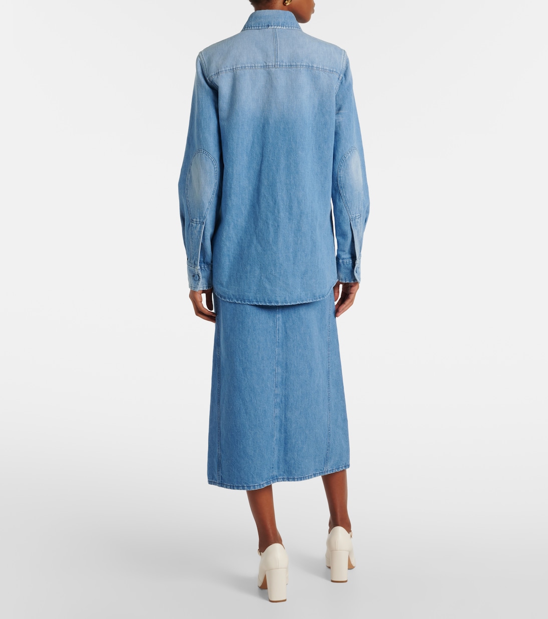 Camisa John Austin de denim | Gabriela Hearst