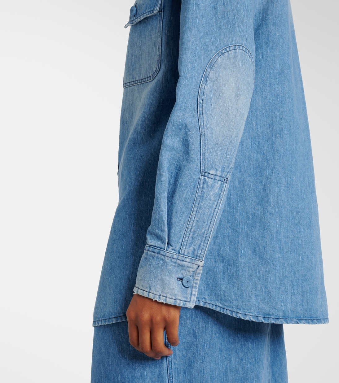 Camisa John Austin de denim | Gabriela Hearst
