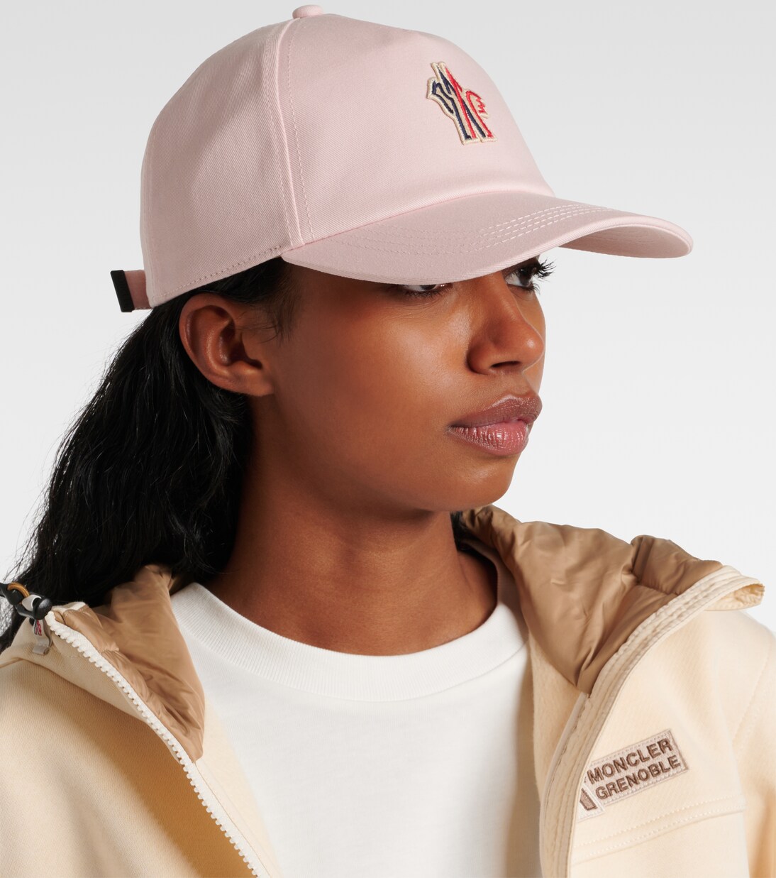 Cappellino da baseball in tela Moncler per stile giovane e trendy