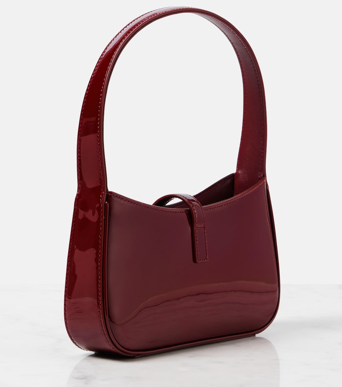 Le 5 à 7 Mini patent leather shoulder bag | Saint Laurent