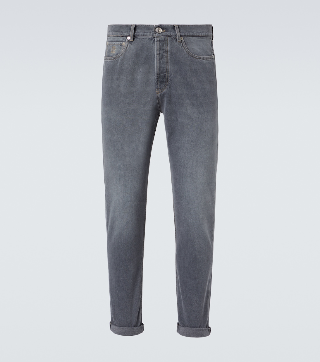 Mid-Rise Slim Jeans Iconic Fit | Brunello Cucinelli