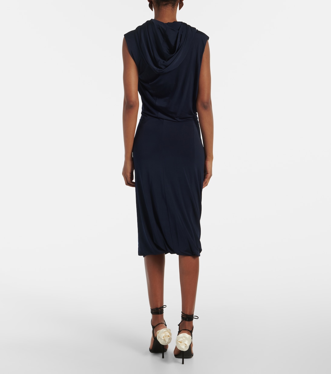 Robe midi à capuche | Magda Butrym