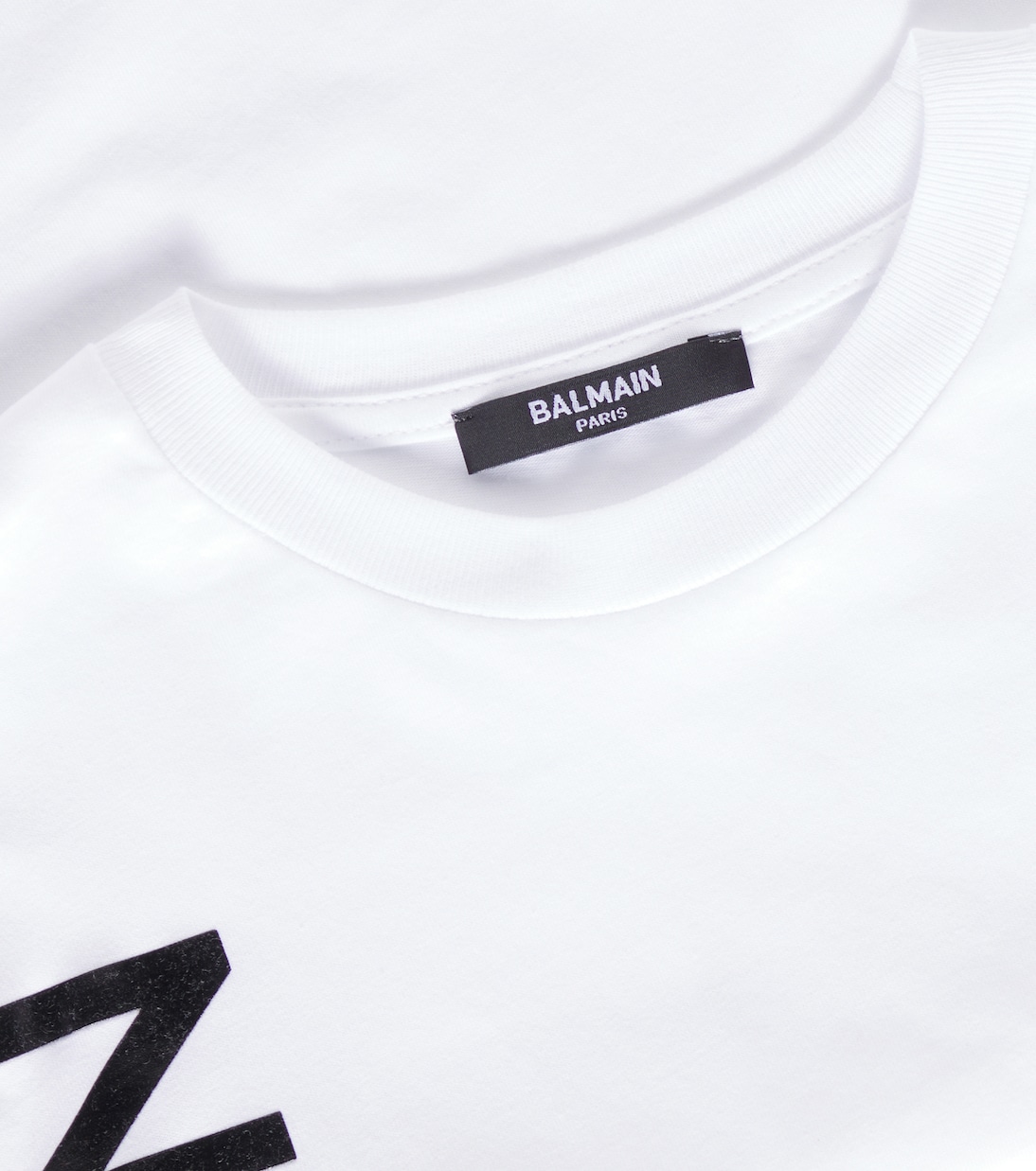 T-shirt en coton à logo | Balmain Kids