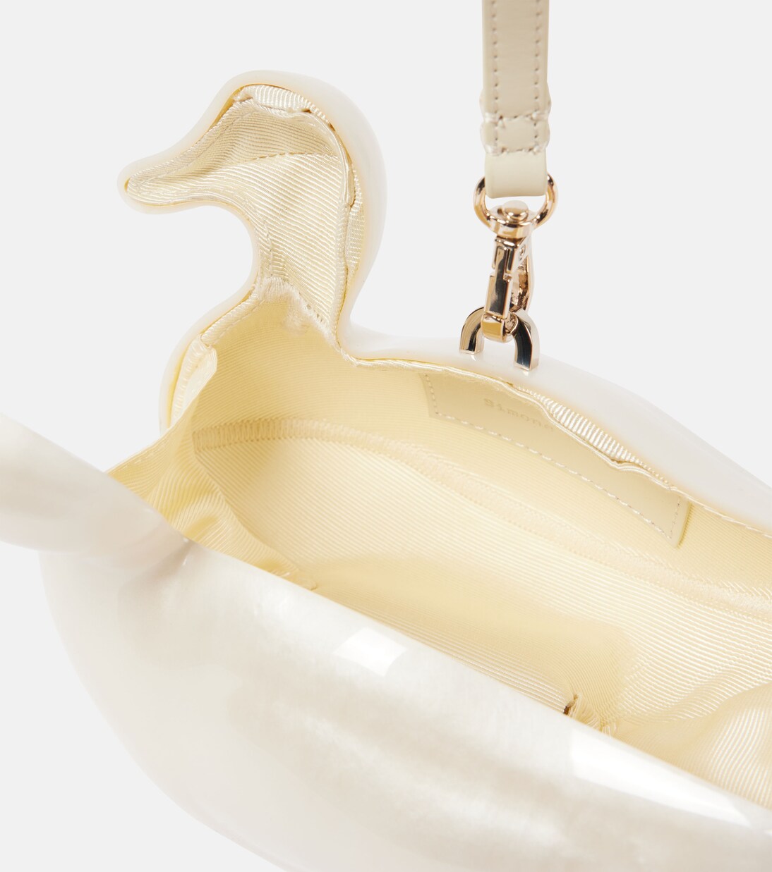 Clutch Duck mit Zierperlen | Simone Rocha