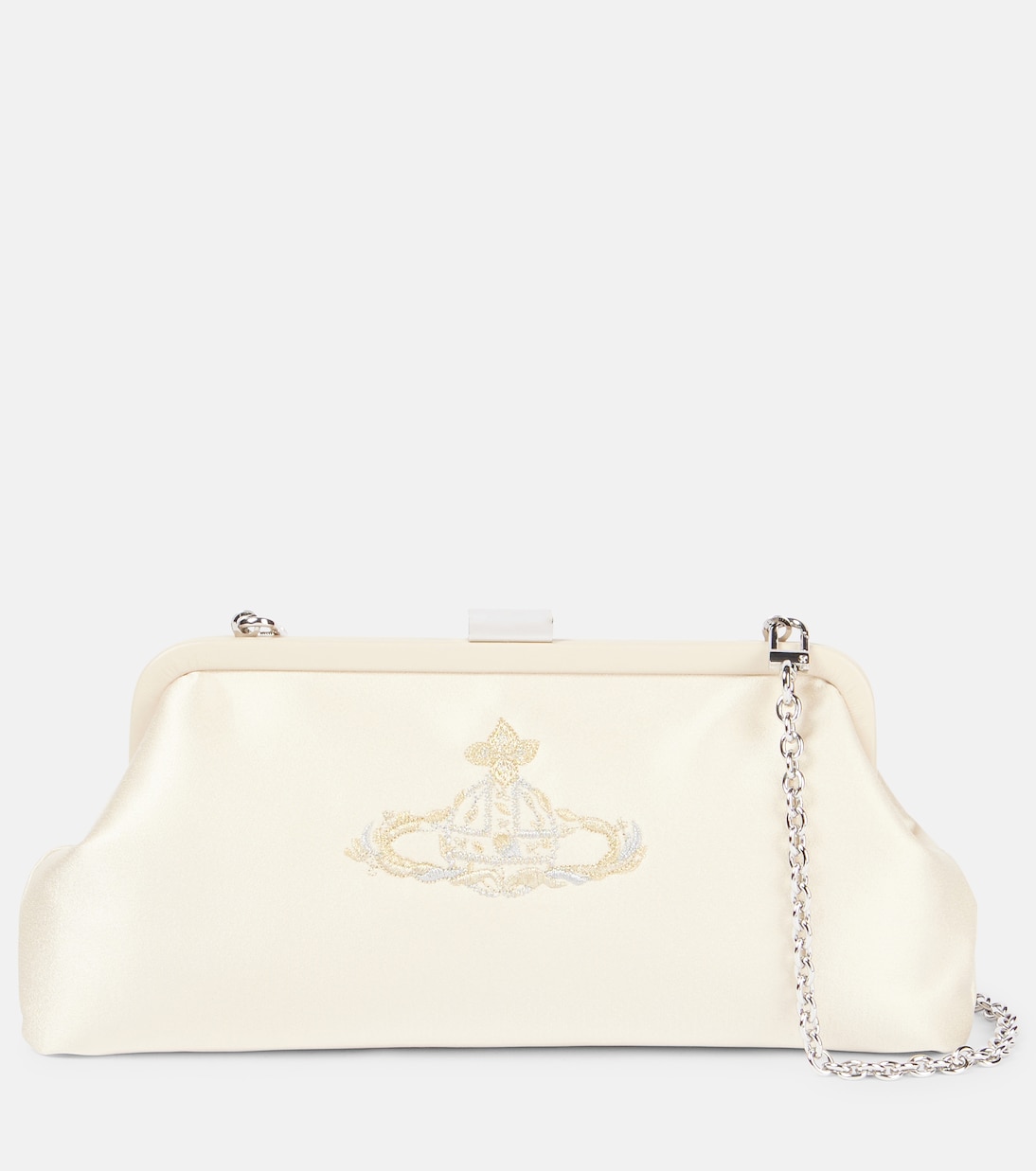 Pochette Dorothy brodée en satin | Vivienne Westwood