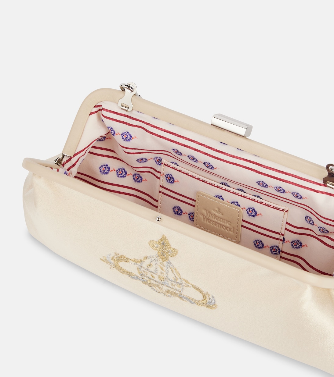 Pochette Dorothy brodée en satin | Vivienne Westwood