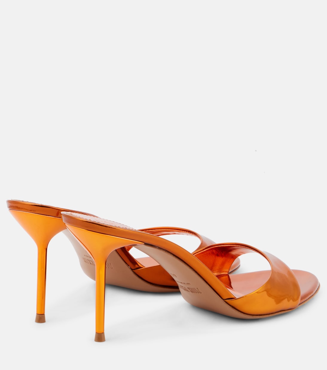 Sandalen Lidia 70 aus Metallic-Leder | Paris Texas