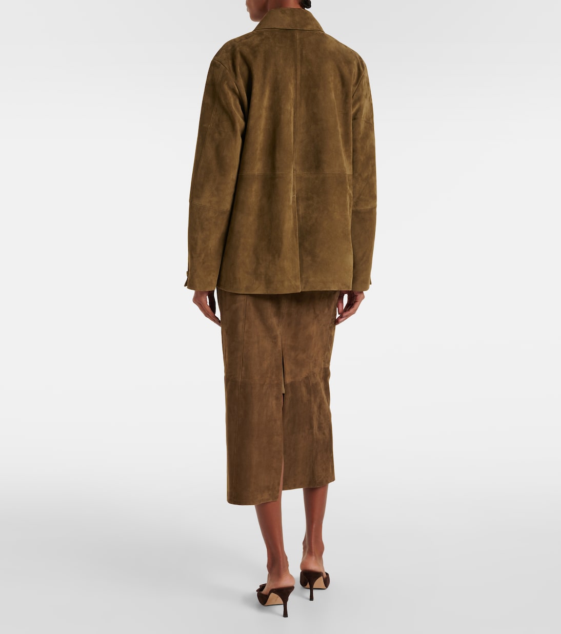 Giacca oversize in suede | Vince